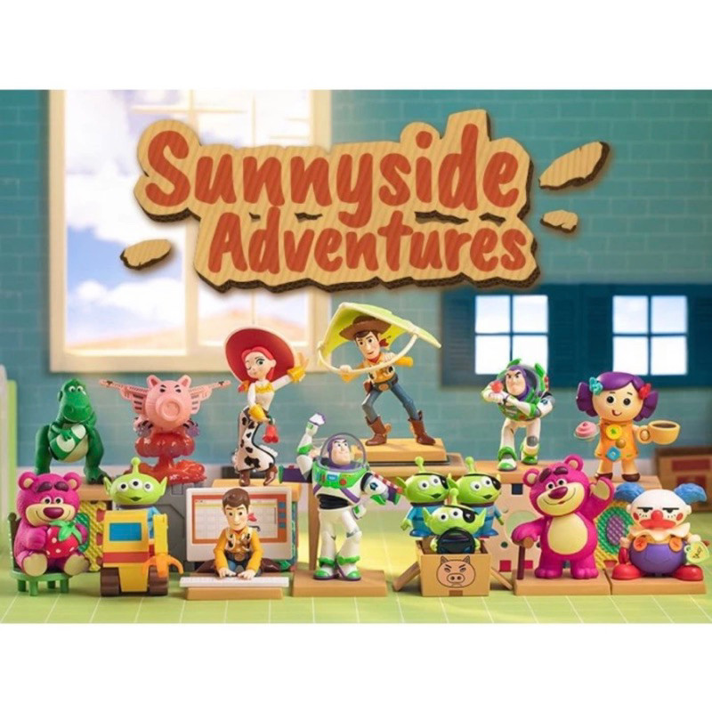 AJ21BH Pop Mart Disney Pixar Sunnyside Adventures Figure - Open Box