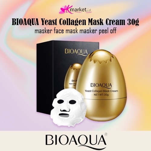 BIOAQUA Yeast Collagen Mask Cream 30g masker face mask masker peel off