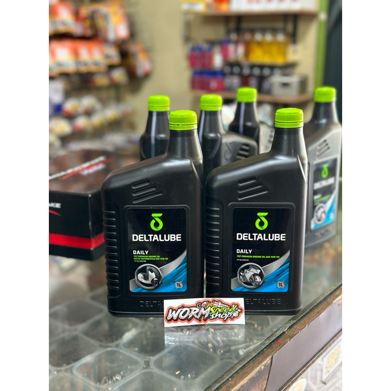OLI MESIN DELTALUBE MATIC & BEBEK 10W-30 10W-40 0.8L & 1L