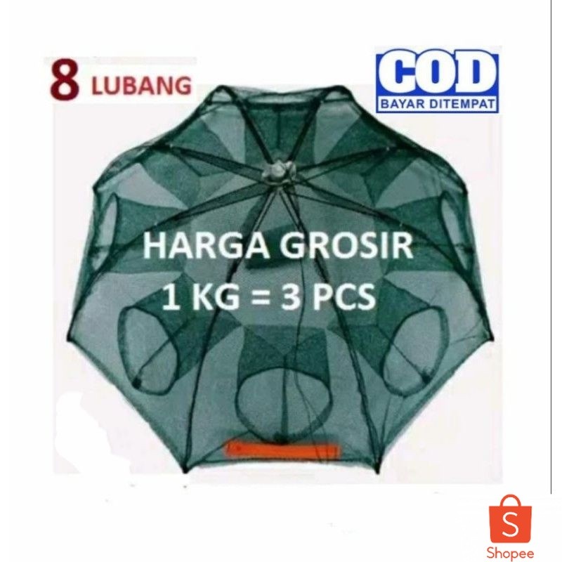 BUBU / jaring perangkap ikan & udang