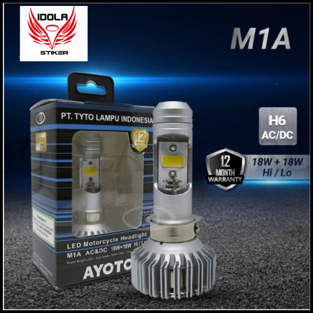 LAMPU LED MOTOR AYOTO M1A ACCESORIES MOTOR TERLARIS TERMURAH