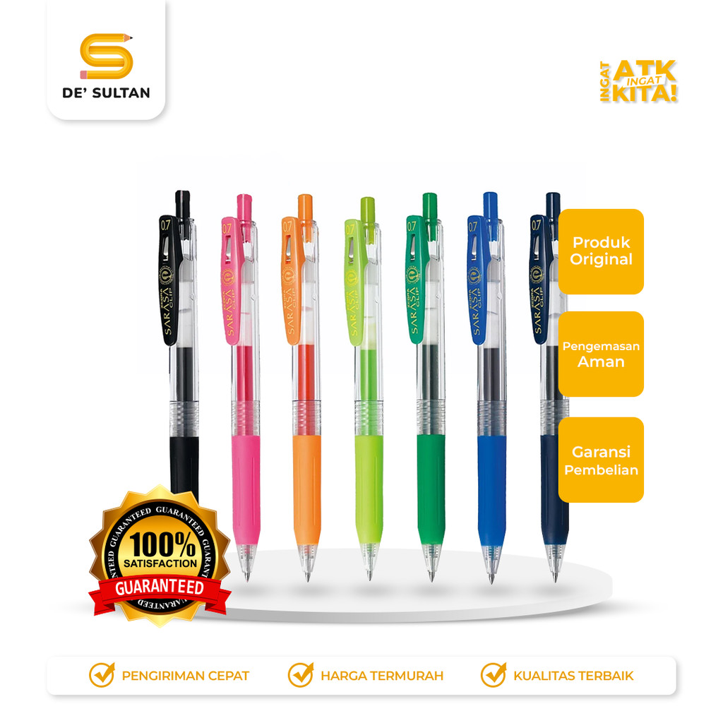 

SARASA PULPEN GEL/ GEL PEN ZEBRA JJB15 0.7mm (1PC)