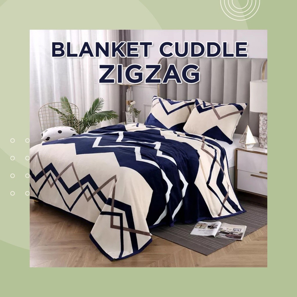 Goto Cuddle Blanket Selimut Dewasa Bulu Tebal Lembut Halus Karakter