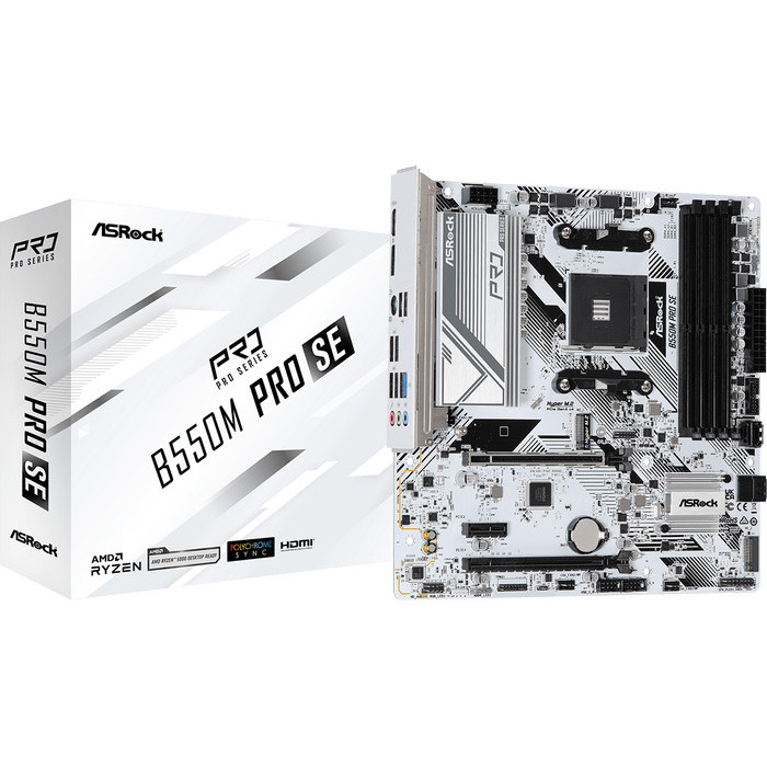 ASROCK B550M PRO SE (Socket AM4, B550)