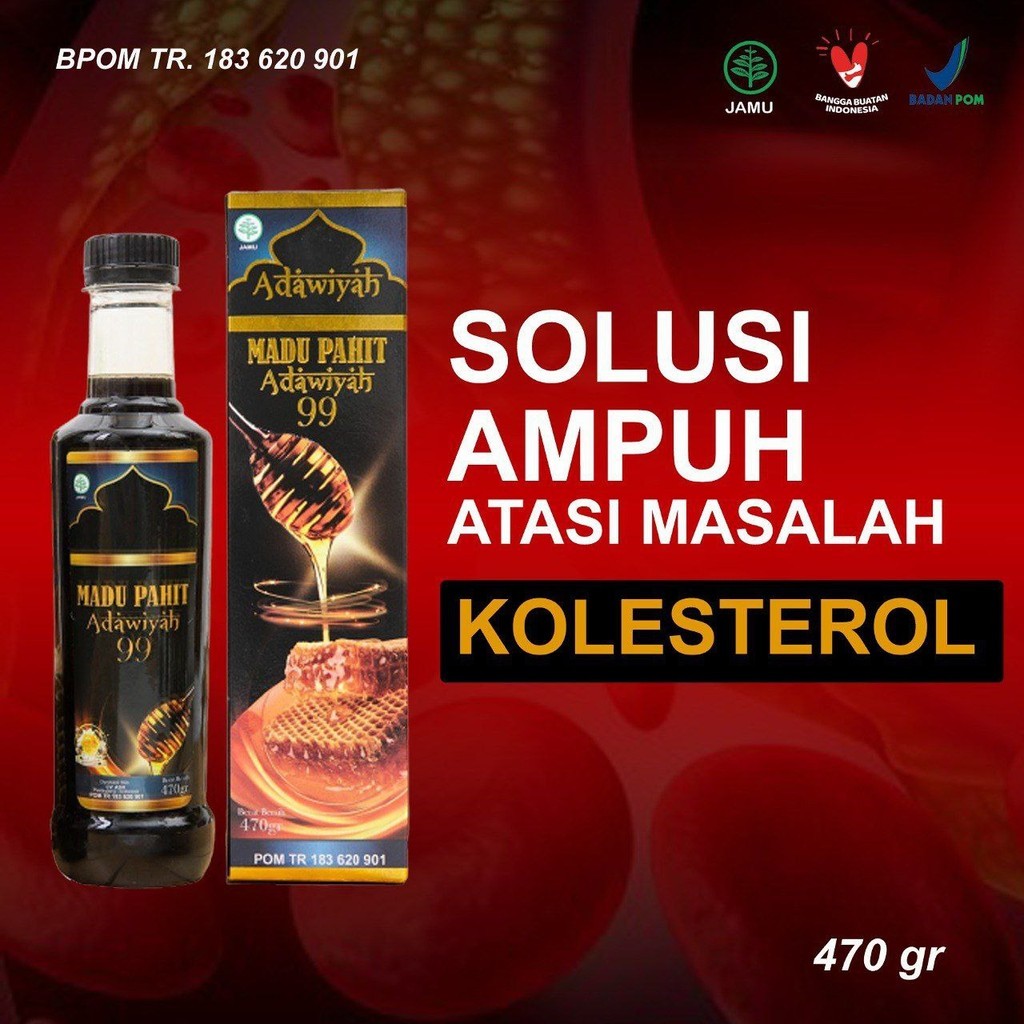 

Madu Herbal KOLESTEROL Hitam Pahit Adawiyah Asli Premium Alami Original Herbal Diabetes Asam Urat