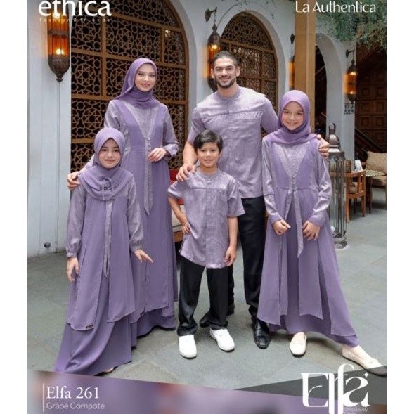 SARIMBIT KELUARGA ETHICA ELFA 261 GRAPE COMPOTE / GAMIS KONDANGAN / SARIMBIT 2023