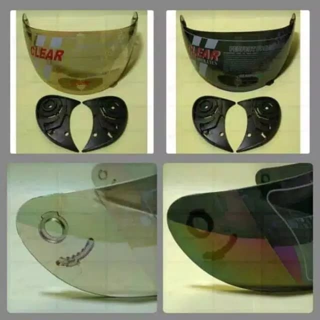 Kaca helm full face pnp bmc blade, mds sparta, njs, trx standar honda