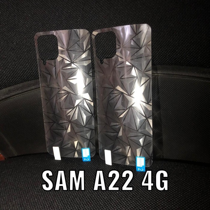 SAMSUNG GALAXY A22 4G / A2 5G BACK SKIN DIAMOND 3D GARSKIN PRISMA - A22 5G