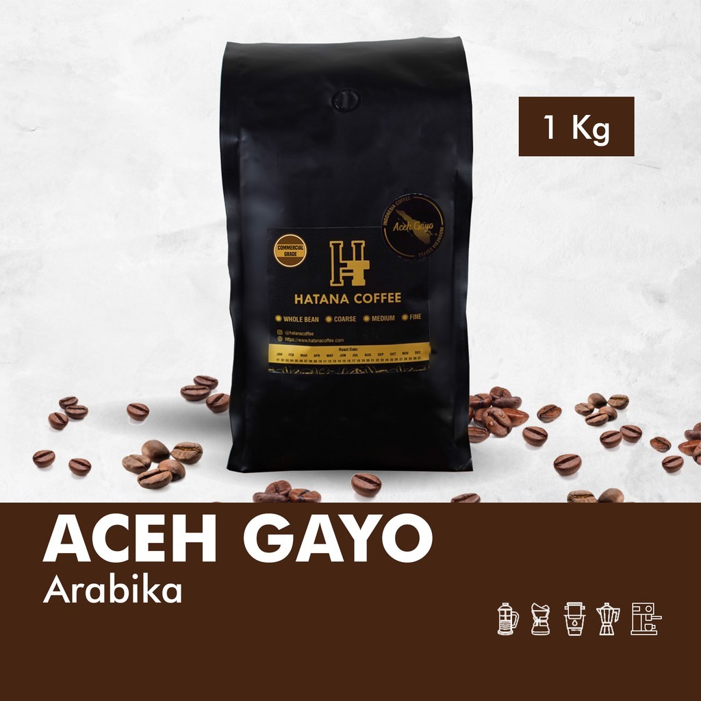 

Kopi Arabika Aceh Gayo 1 KG - Commercial Grade