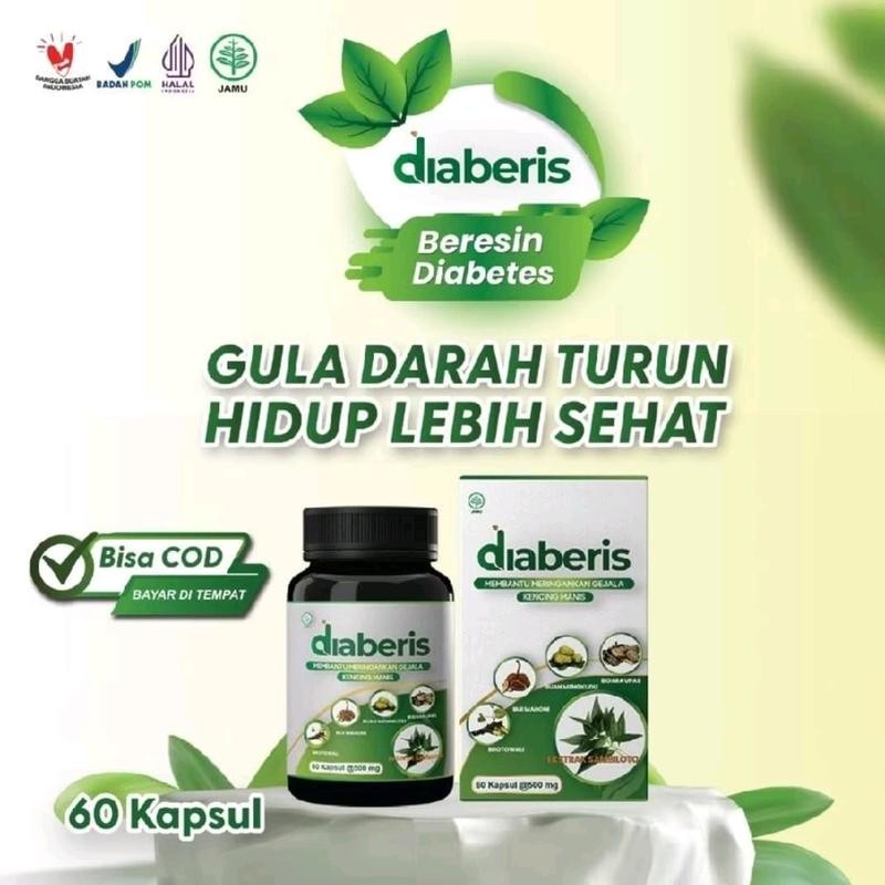 

Diaberis Suplemen Kesehatan - BPOM & Halal MUI