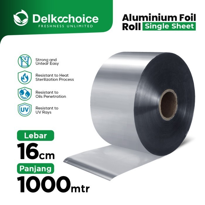 Metalize Foil Roll FoodGrade - Kemasan Makanan Aluminium Delkochoice  - Metalizing Roll