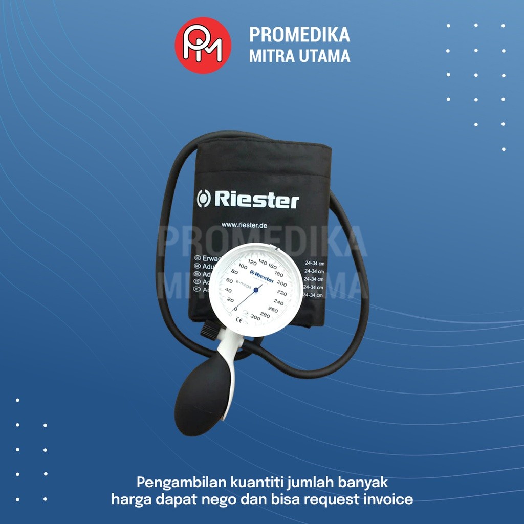 Tensi Sphygmomanometer Aneroid Riester emega
