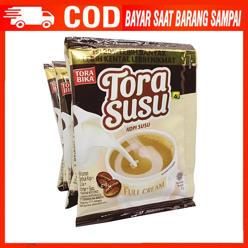 

【PROMO】Kopi Torabika Susu 1 Renceng/10 Sachet ~ Lapak Mindy