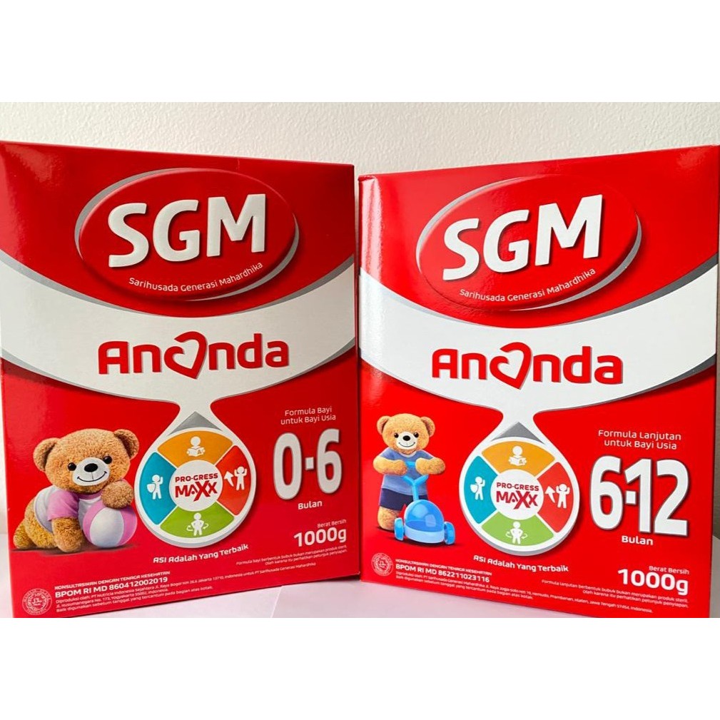 SGM Ananda 1000 Gram / Susu Formula SGM
