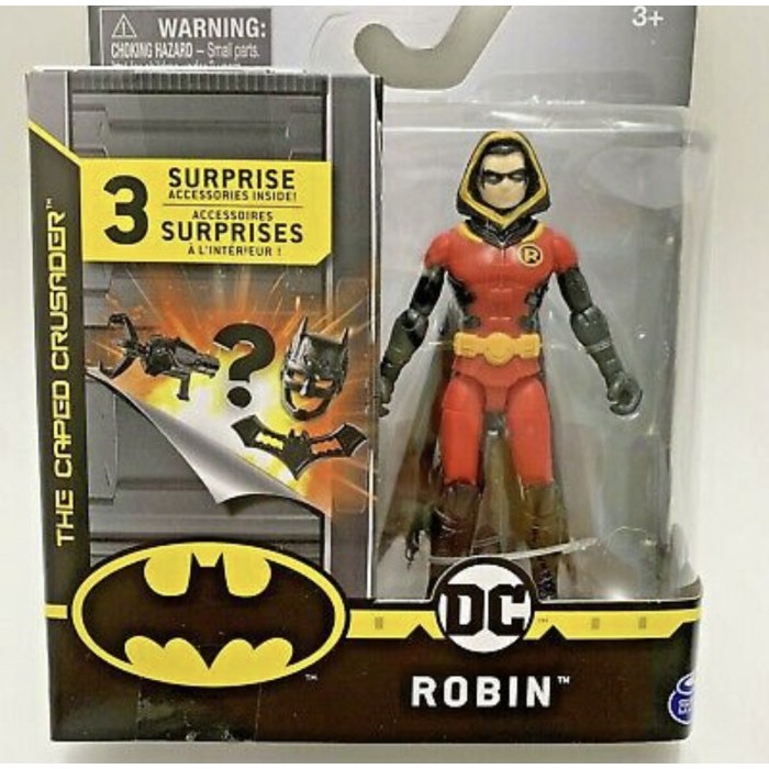 NO99 Spin Master DC The Caped Crusader - Robin With Hood (Animated Version)