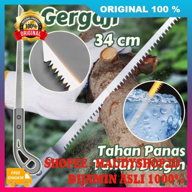 Gergaji Super Tajam Gergaji Stainless Multifungsi Gergaji Bonsai Kecil Super Tajam Gergaji Ranting P
