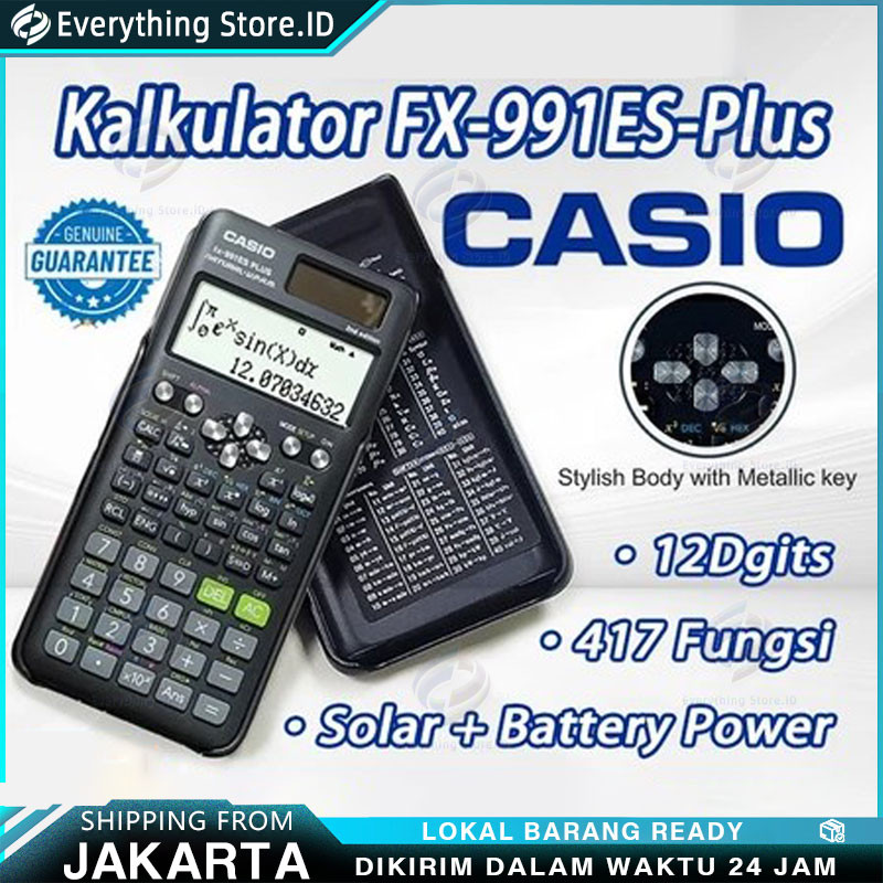 

NEW!!! Kalkulator Scientific Casio ilmiah FX-991EX/991ES-Plus Calculator Scientific Casio Kalkulator