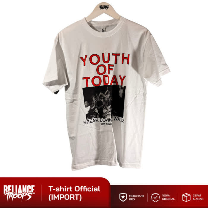 T-shirt Official | Youth Of Today - 1987 Summer Tour
