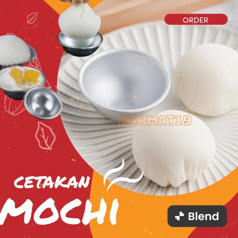 cetakan mochi bulat 5cm - cetakan dimsum bulat , bakso
