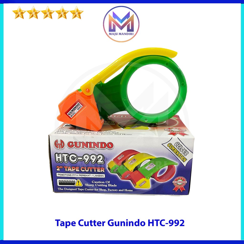 

Tape Cutter Gunindo TC 992 / Alat Pemotong Lakban 2 inch 48mm