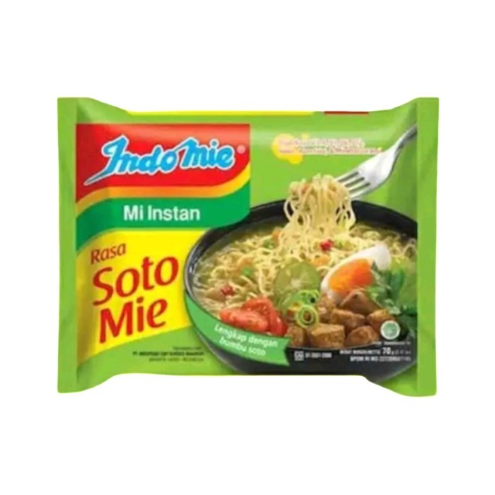 

Indomie Mie Kuah Rasa Soto Mie 70gr