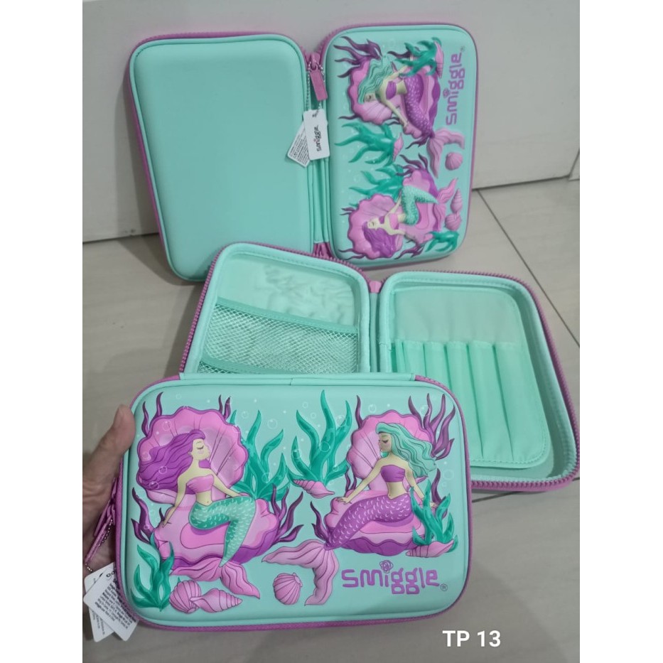 

Best[Promo] Smiggle 3D Kotak Tempat Pensil Anak Pencil Case Art Organizer dessert - green mermaid