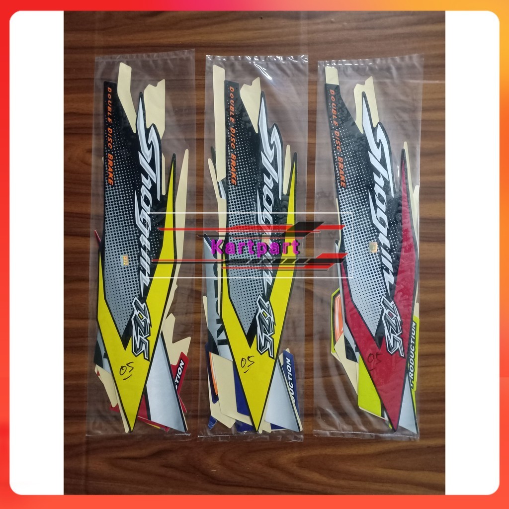 Striping sticker Suzuki Shogun SP 2005 2006