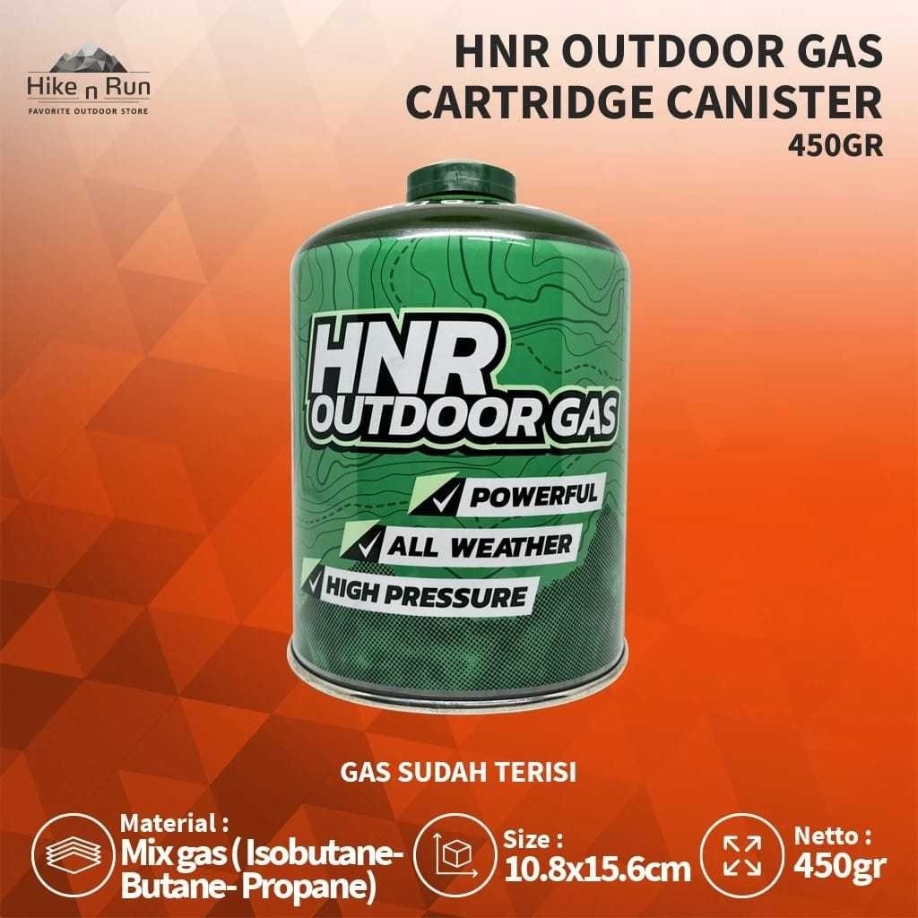 Tabung Gas Canister 230 dan 450 Gram Hike n Run  Kaleng Gas Cartridge canister tabung gas ultralight