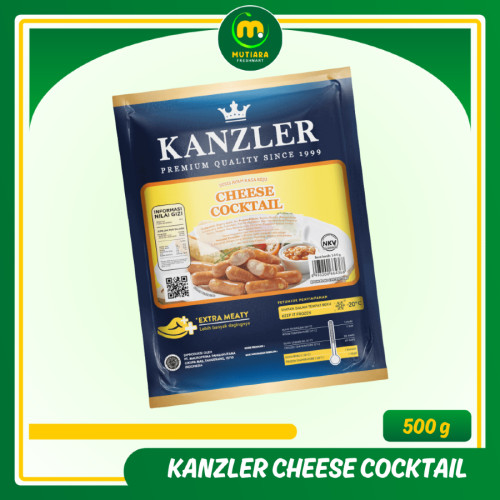 

KANZLER SOSIS AYAM CHEESE COCKTAIL 500GR