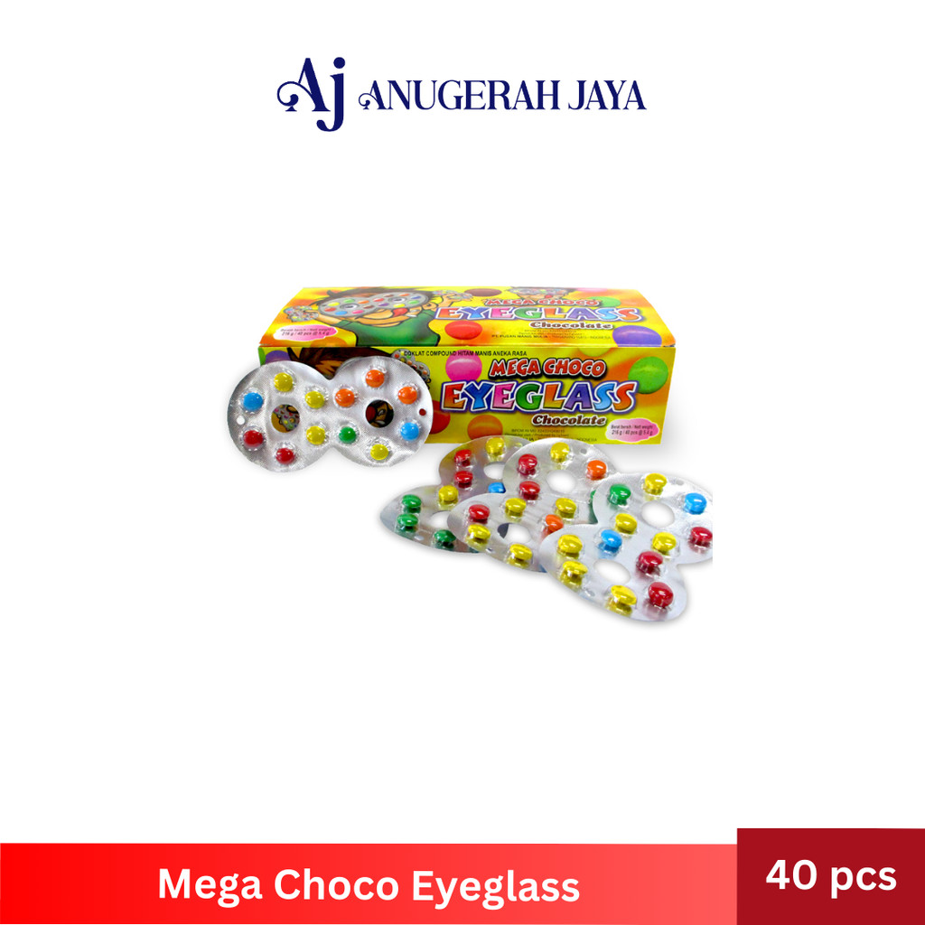 

Mega Choco EYEGLASS (1box = 40pcs @ 5g)