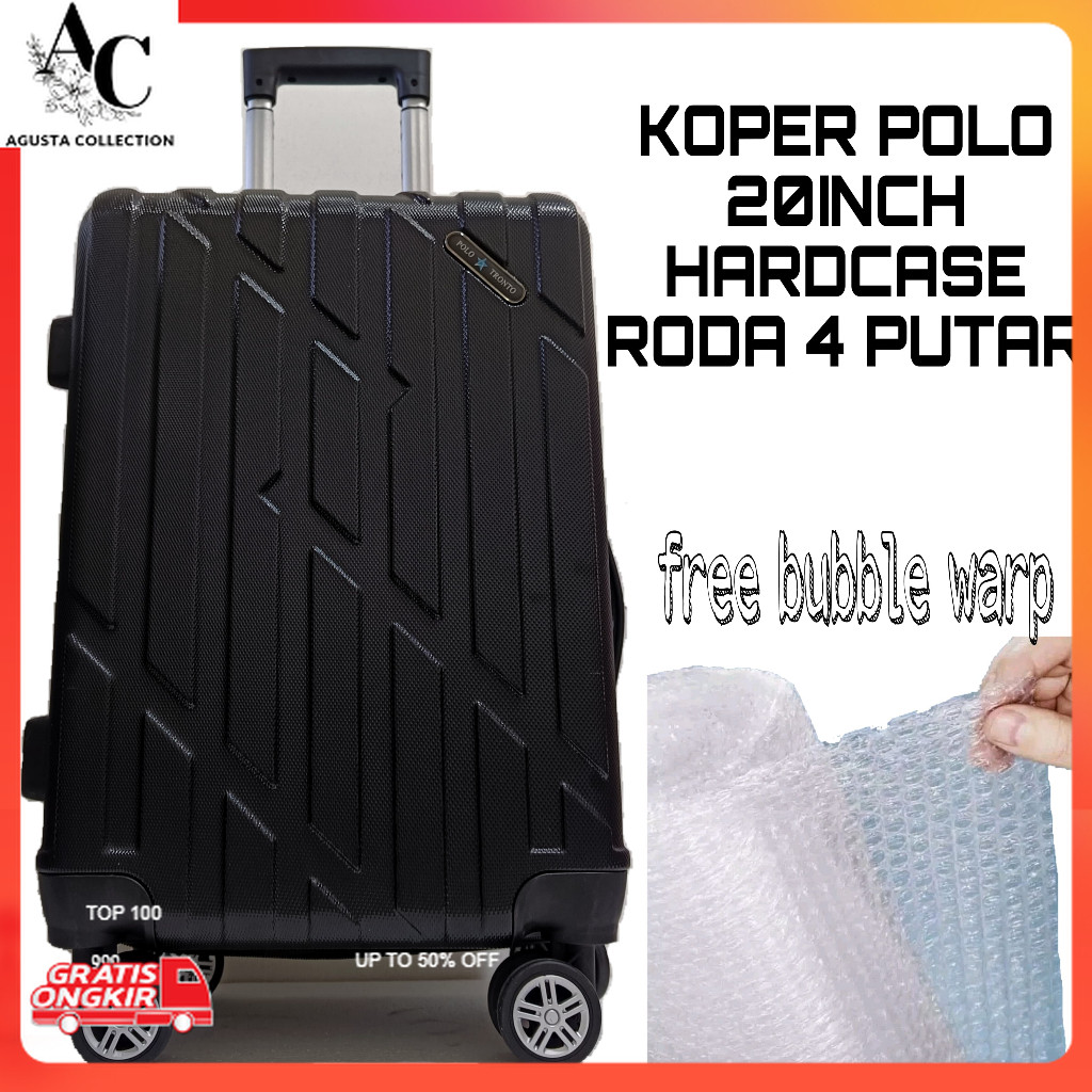 Koper Terkini / BIG SALE Koper 20inch Koper kabin Koper polo Koper Hardcase bisa COD