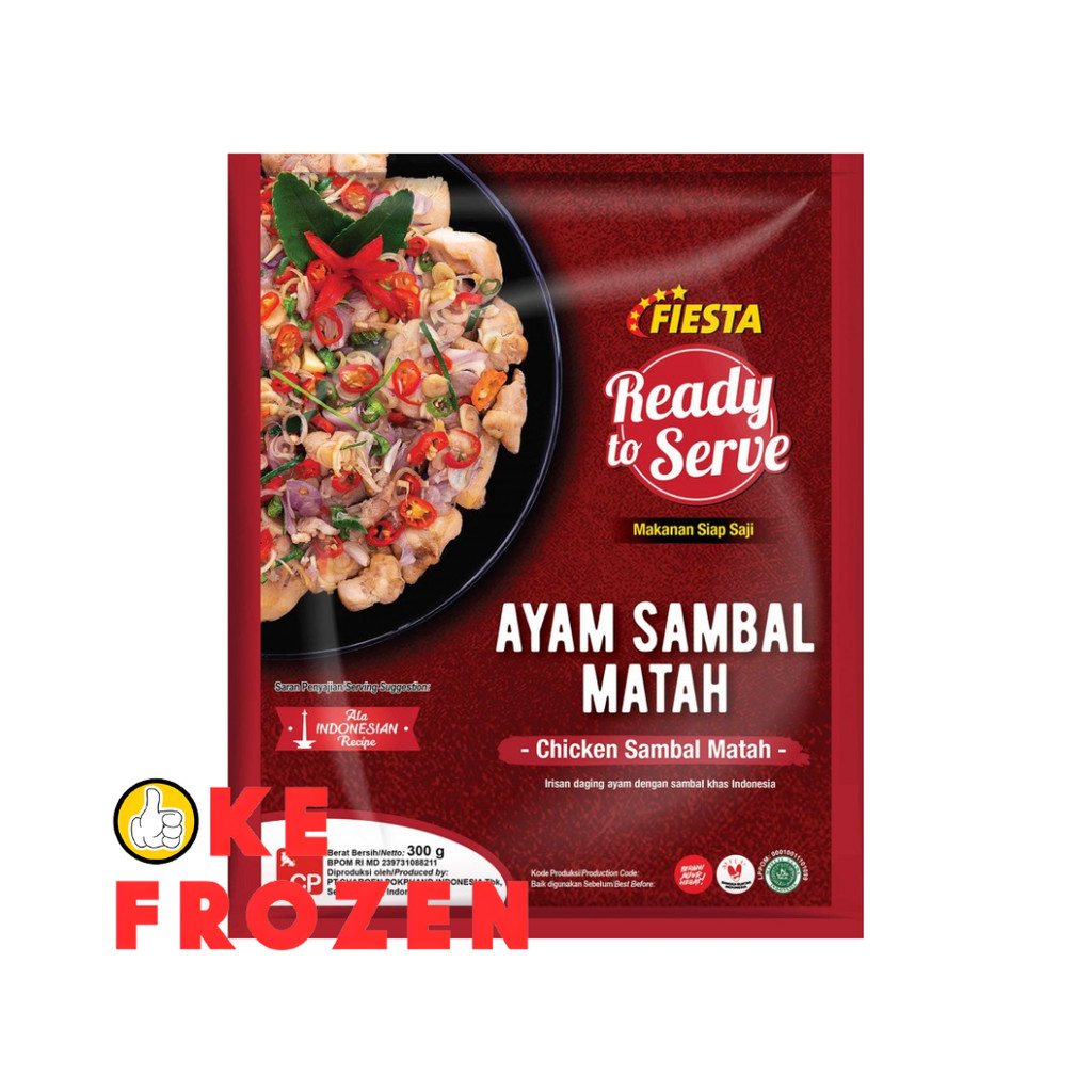 

FIESTA READY TO SERVE AYAM SAMBAL MATAH 300GR/ MAKANAN INSTAN