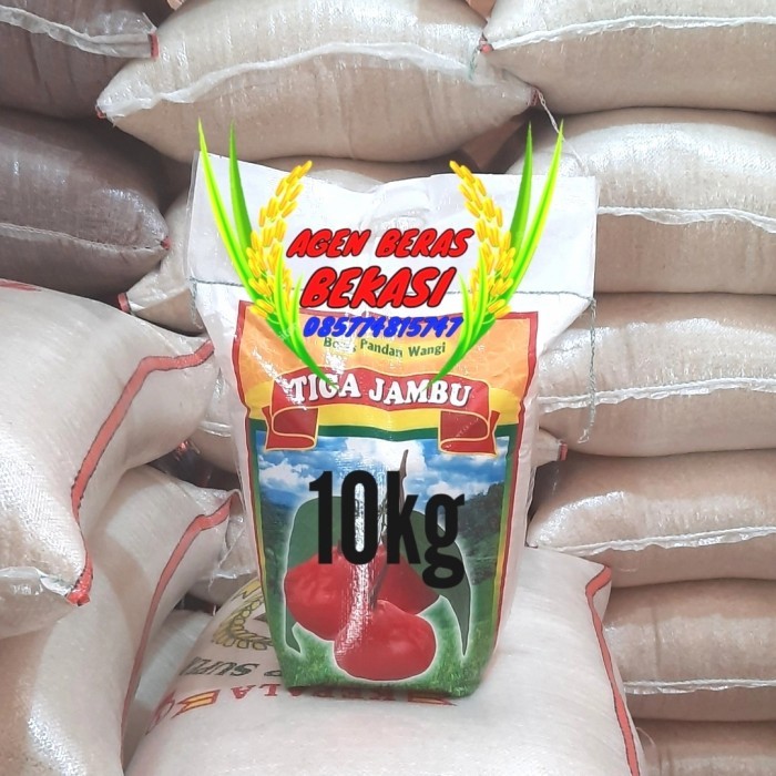 

BERAS PANDAN WANGI SUPER CAP TIGA JAMBU 10KG MURAH - MEDIUM 10KG