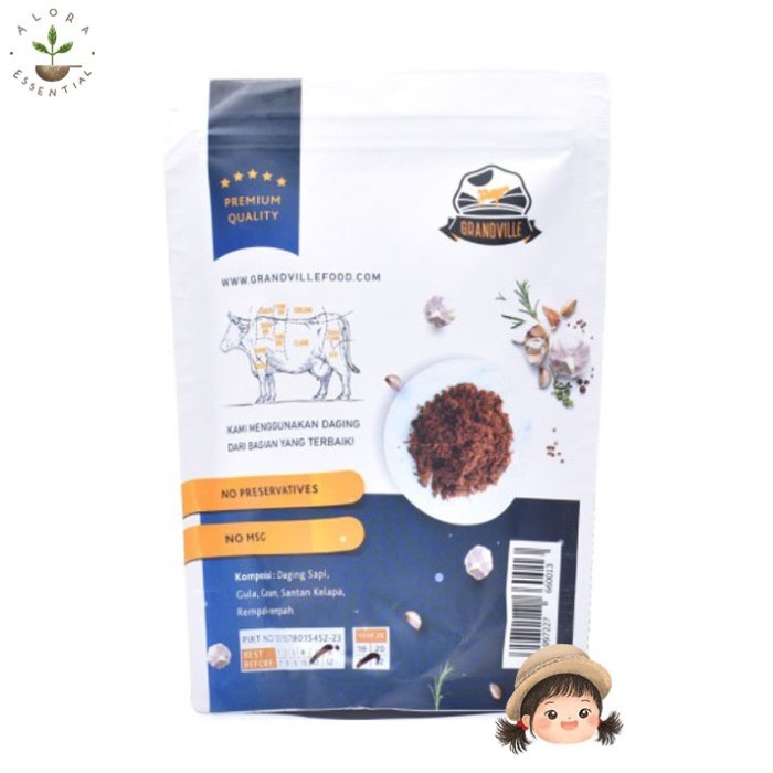 

Grandville Abon Sapi - Abon Sapi Crunchy 100 g