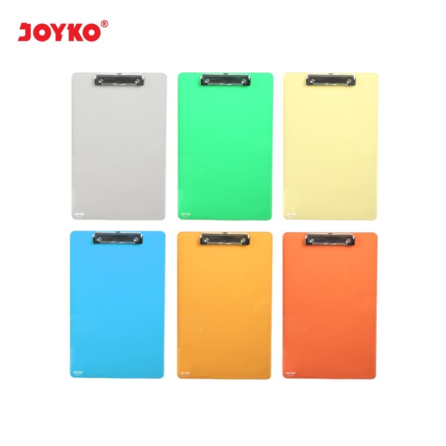 

Clipboard / Papan Jalan / Alas Ujian Joyko Clb-63 / F4 Transparant