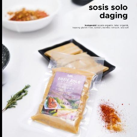 

Kedai Mpasi Sosis Solo Daging Gluten Free (5pcs)|Sosis Organik|Sosis Sapi|Sosis Sapi Organik