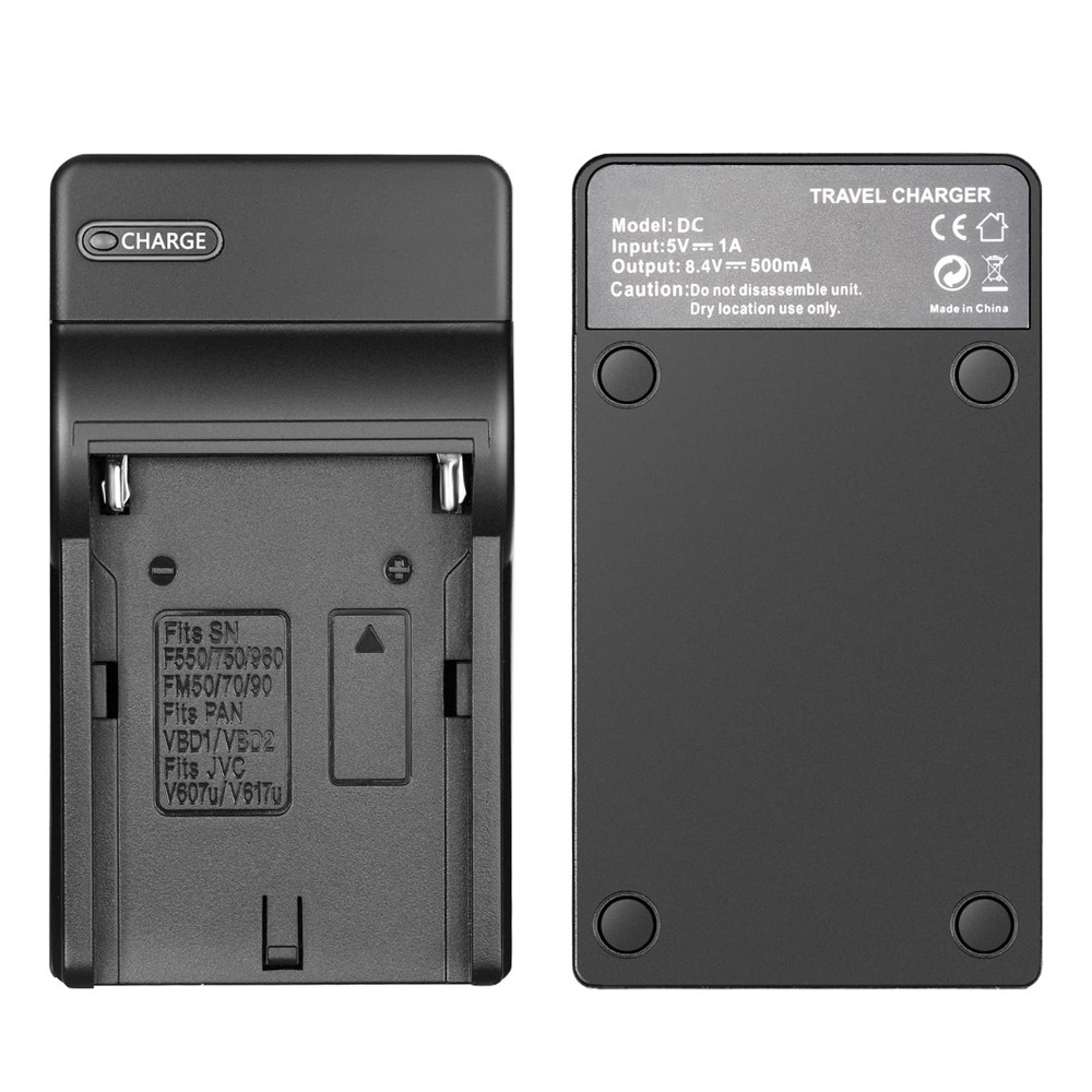 USB Charger For Sony NP F550 NP-F550 NP-F960 NP-FP50 NP-FH50 NP-FV50 Battery Charger For Sony NP-BN1