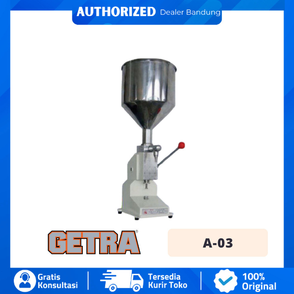 GETRA A 03 A-03 MESIN FILLING LIQUID FILLER MANUAL