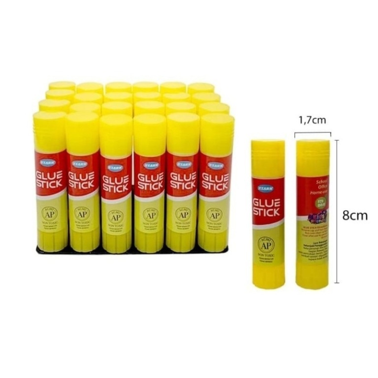 

(G15) LEM GLUE STIC LILIN merk random stik perekat kertas