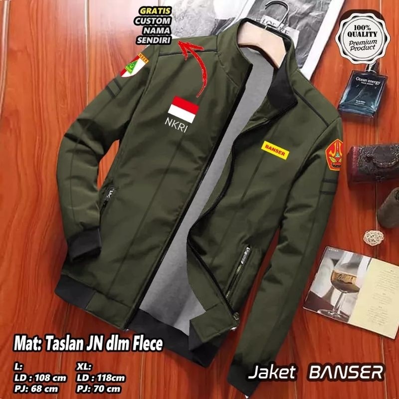 JAKET PARASUT BANSER TERBARU | JAKET PRIA WANITA BANSER | JAKET NAHDLATUL ULAMA | RUBBY BANSER MURAH
