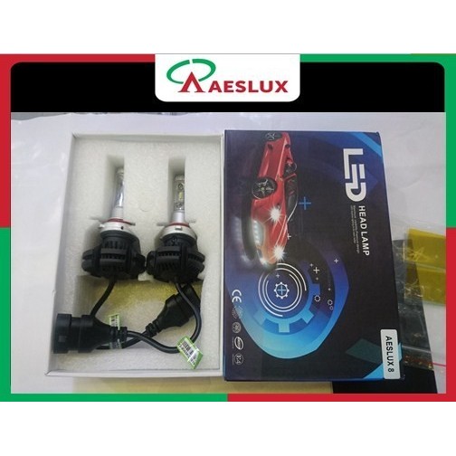 Led Mobil Aeslux 8 lampu led headlamp mobil