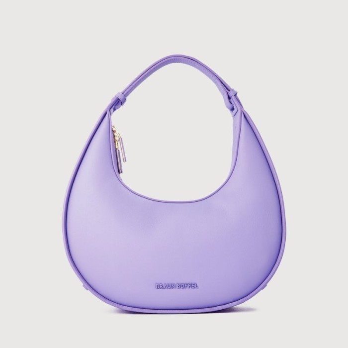 TAS WANITA BRAUN BUFFEL PAN SMALL HOBO BAG