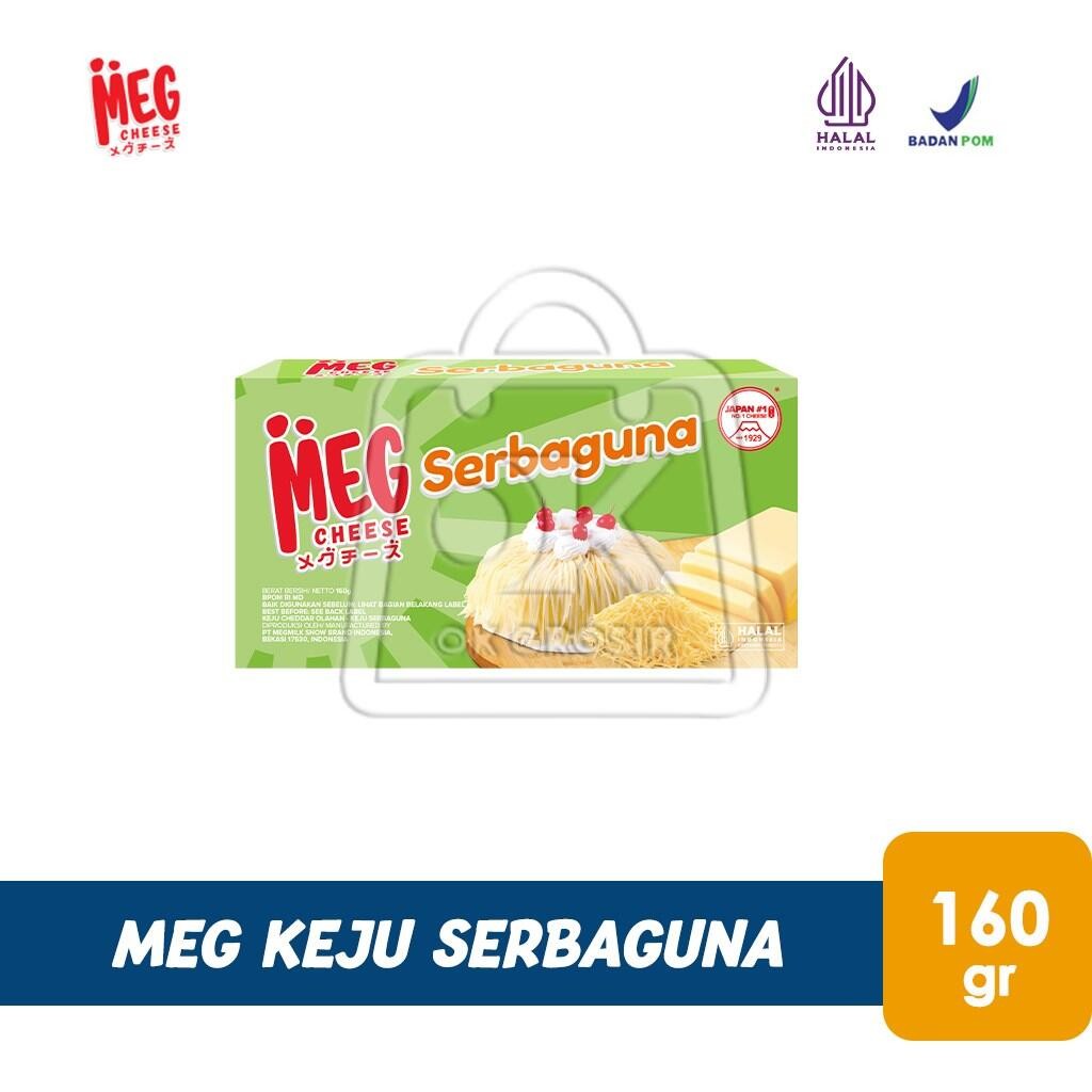 

MEG Keju Serbaguna Cheese Serbaguna Mixing, Filling, Topping Baking (Kemasan 160gr)