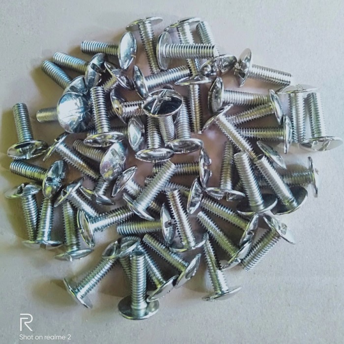 Baut Body Cover Chrome Karisma/Supra X 125 non original