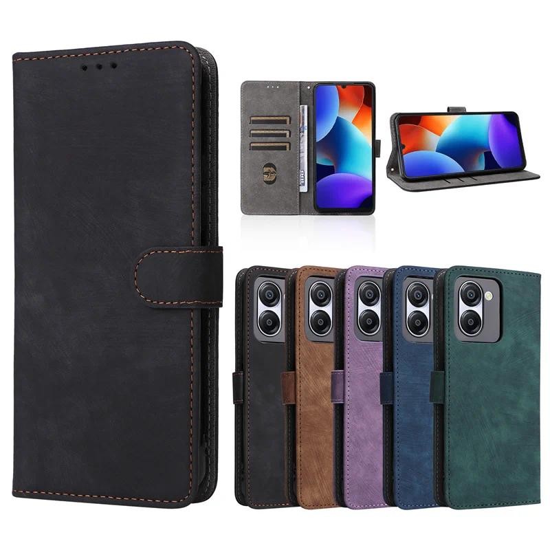 For Blackview Oscal Modern 8 Case Wallet Anti-theft Brush Magnetic Flip Leather Cover For Blackview 