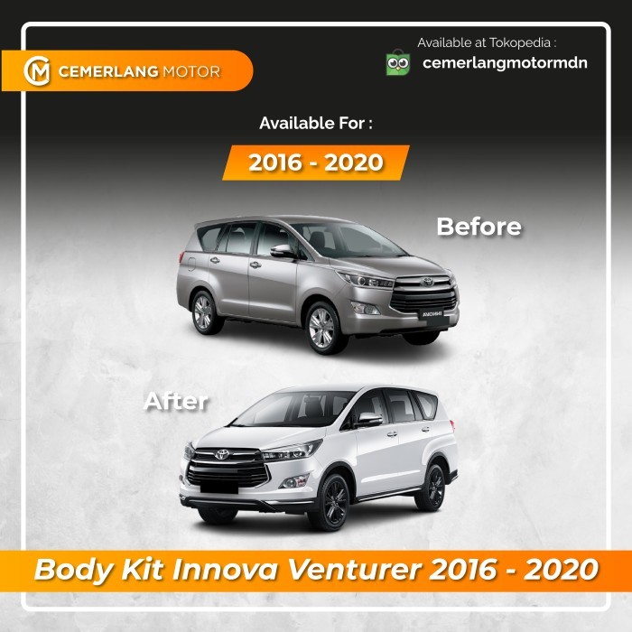 Body Kit Bodykit Innova Reborn 2016 - 2020 Venturer