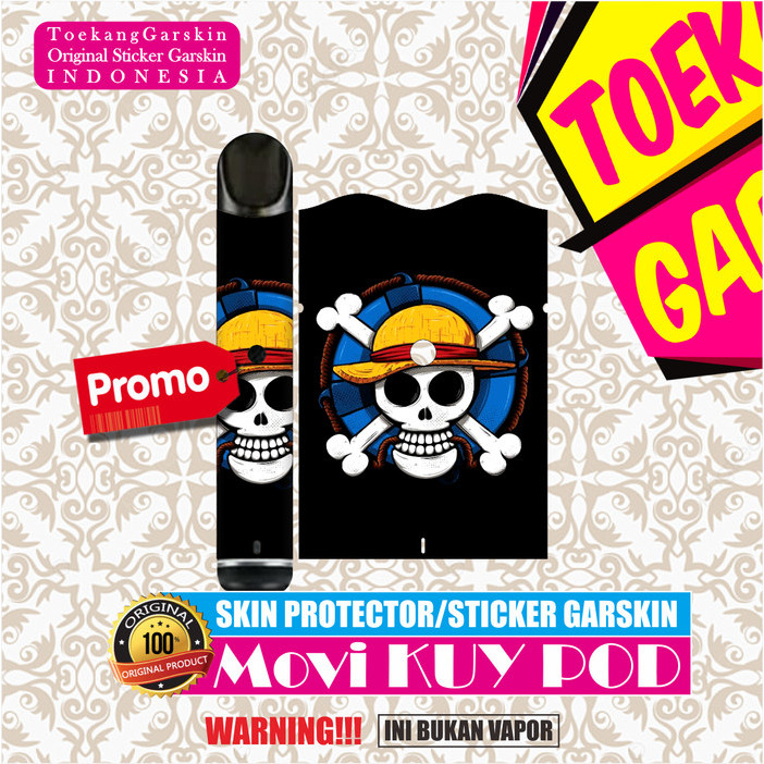 GARSKIN SKIN ORIGINAL STICKER MOVI KUY MOTIF PREMIUM ONE PIECE KEPALA6