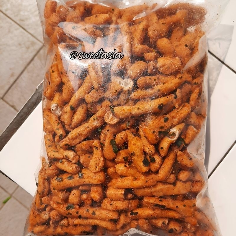 

basreng 500 gram pedas daun jeruk - cemilan yang bikin kamu nyesel kenapa baru ketemu sekarang!