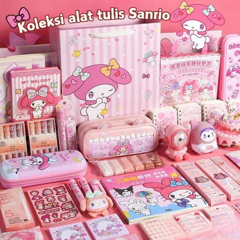 

JAMIN MURAH !!![Pengiriman Jakarta] 45PCS Kotak hadiah Alat tulis Kuromi Set alat tulis portabel multifungsi berkapasitas besar hadiah alat tulis hadiah sekolah siswa(BISA LANGSUNG ORDER)