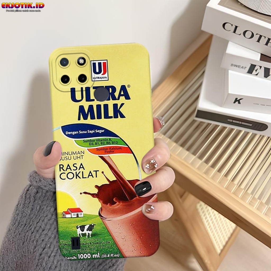 Case REALME C21Y C25Y- Eksotik.id - Casing REALME C21Y C25Y - Case ULTRAMILK - Skin Handphone - Sili